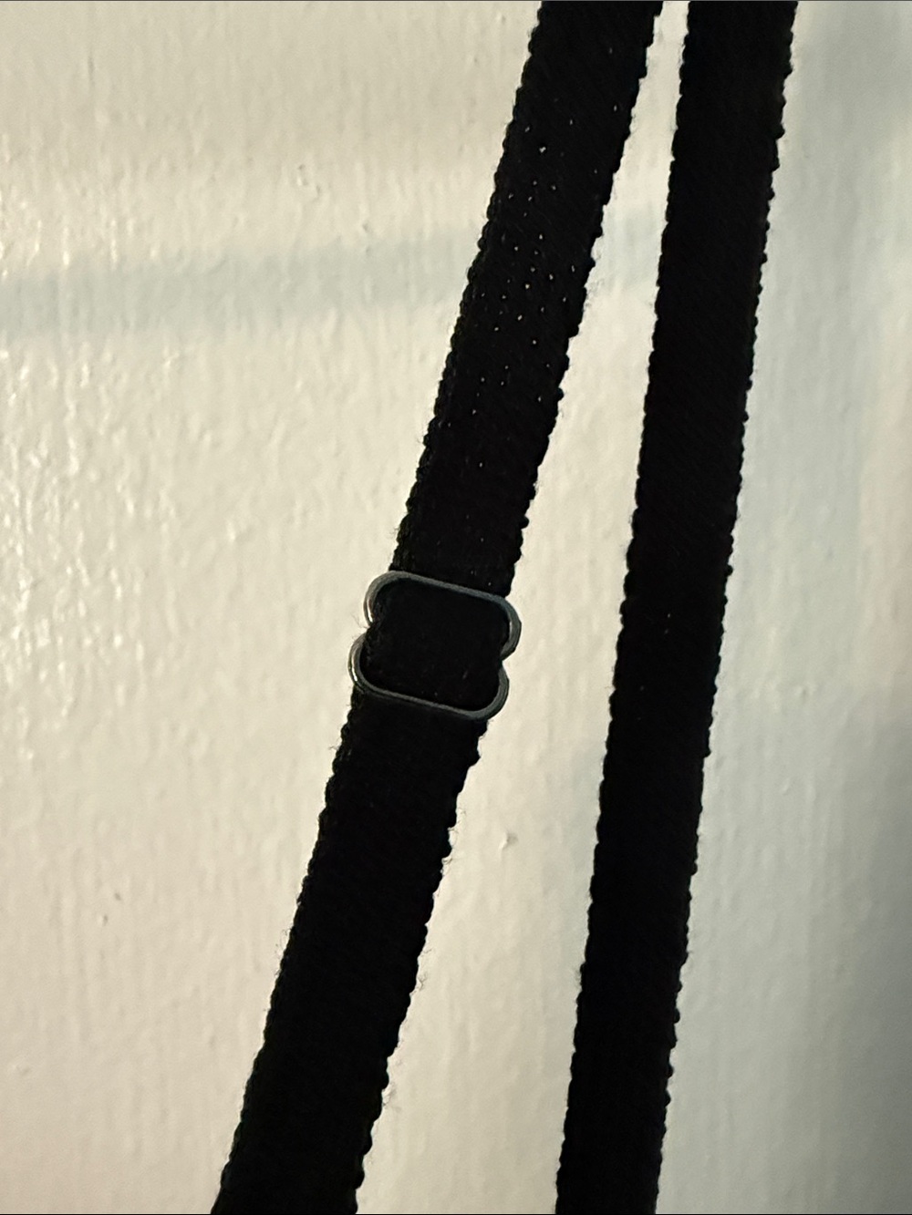 Astr Black Ribbed Cropped Cami - Picture 3 of 4